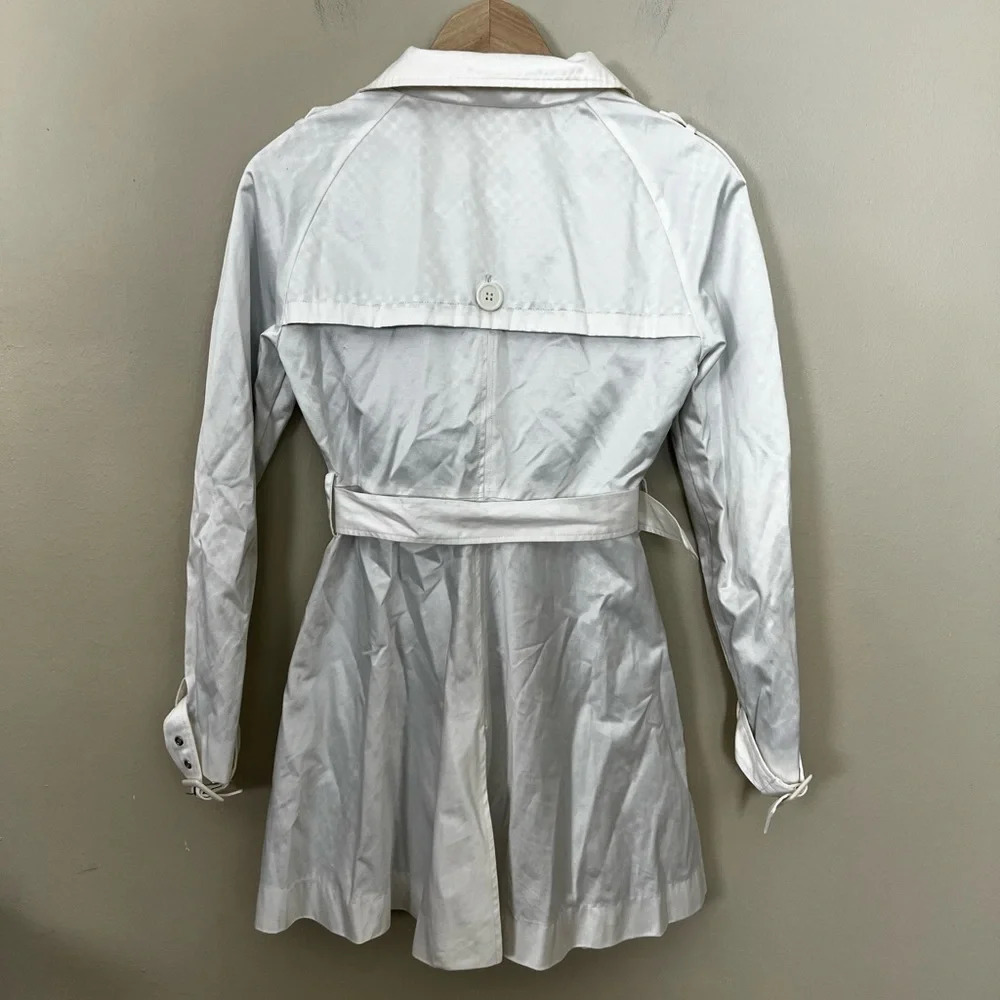G By Guess • Shiny White Pea Coat - Picture 2 of 9